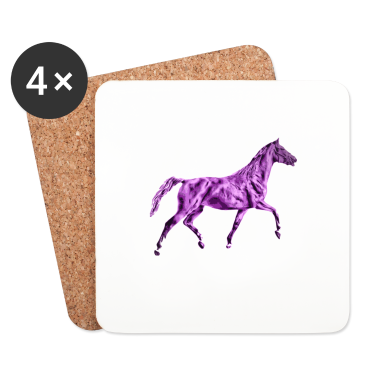 Pferde Untersetzer - Pferd