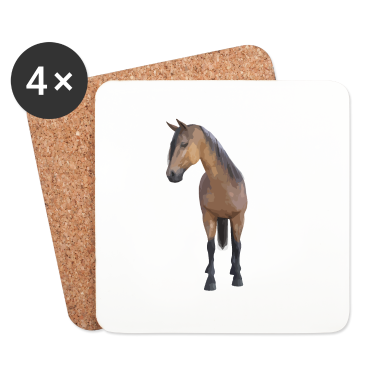 Pferde Untersetzer - Pferd