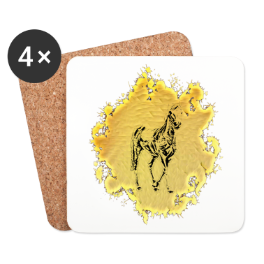 Pferde Untersetzer - Pferd