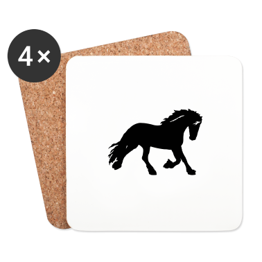 Pferde Untersetzer - Pferd