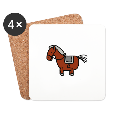 Pferde Untersetzer - Pferd