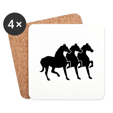 Pferde Untersetzer - pferde