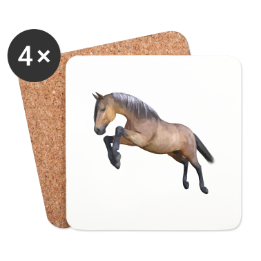 Pferde Untersetzer - Pferd