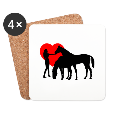Pferde Untersetzer - Pferde