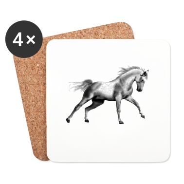 Pferde Untersetzer - Pferd
