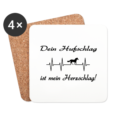 Pferde Untersetzer - Pferd