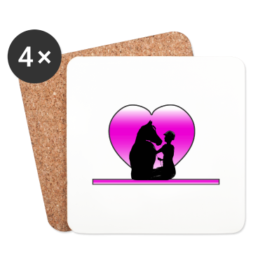 Pferde Untersetzer - Pferd