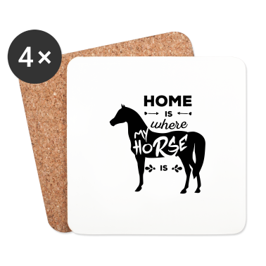 Pferde Untersetzer - pferd