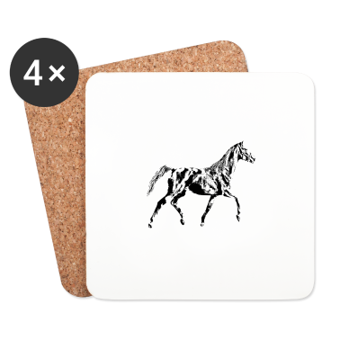 Pferde Untersetzer - Pferd