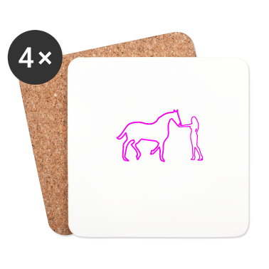 Pferde Untersetzer - Pferd