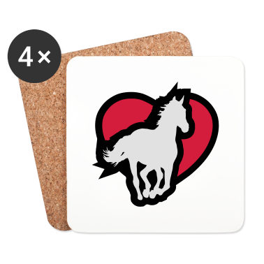 Pferde Untersetzer - Ein pferd