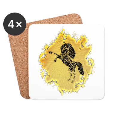 Pferde Untersetzer - Pferd