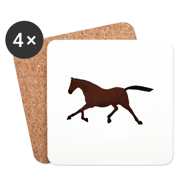 Pferde Untersetzer - Pferd