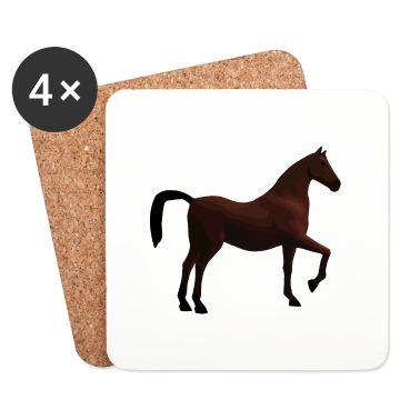Pferde Untersetzer - Pferd
