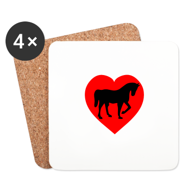 Pferde Untersetzer - Pferde