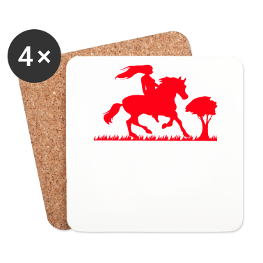 Pferde Untersetzer - Pferd Pferde Geschenk