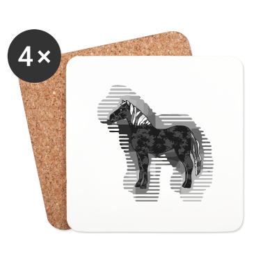 Pferde Untersetzer - Pferd