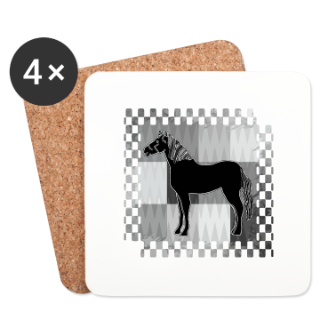 Pferde Untersetzer - Pferd