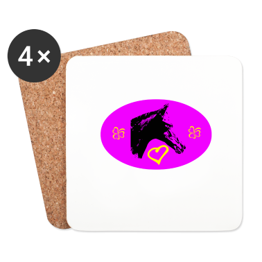 Pferde Untersetzer - Pferd