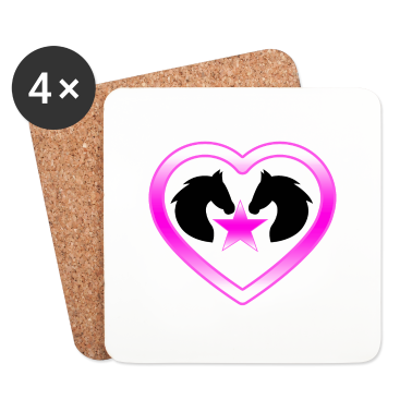 Pferde Untersetzer - Pferde