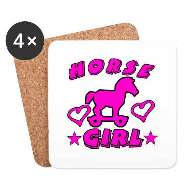 Pferde Untersetzer - Pferd