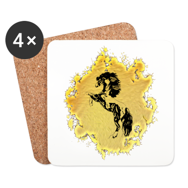 Pferde Untersetzer - Pferd