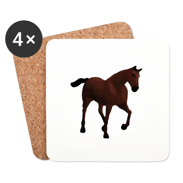 Pferde Untersetzer - Pferd
