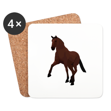 Pferde Untersetzer - Pferd