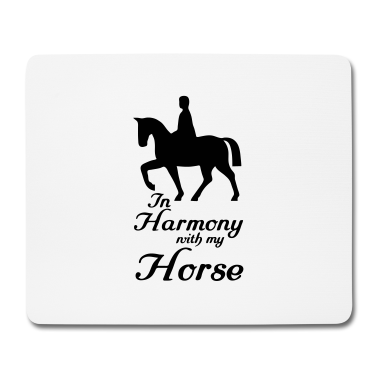 Pferde Mousepad - Reiter Spruch, Pferd,Tier, Reiten, Sport, Geschenk