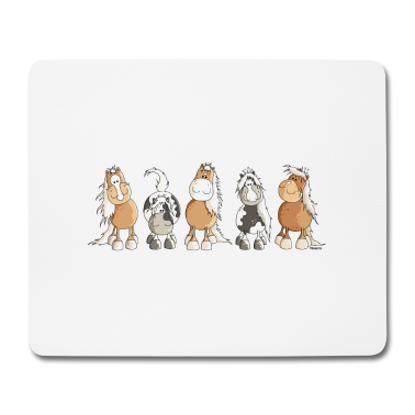 Pferde Mousepad - Funny Horses - Pferde - Pferd