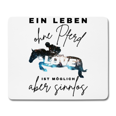 Pferde Mousepad - Pferd Pferde Pferdeliebe