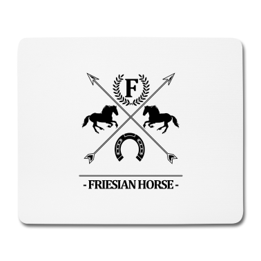 Pferde Mousepad - FRYZYJSKI PFERD - Pferd Pferde