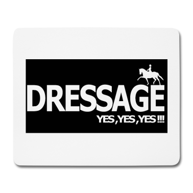 Pferde Mousepad - DRESSAGE PFERD PFERDE PFERDE