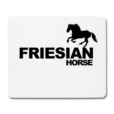 Pferde Mousepad - FRYZYJSKI PFERD - Pferd Pferde