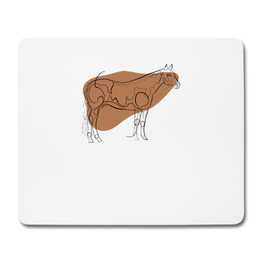 Pferde Mousepad - Pferd