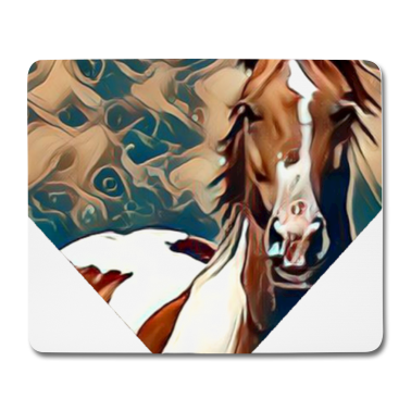 Pferde Mousepad - Pferd