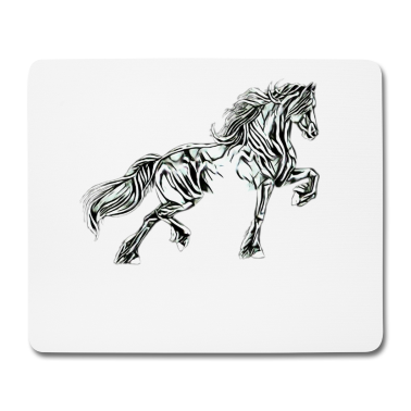 Pferde Mousepad - Pferd