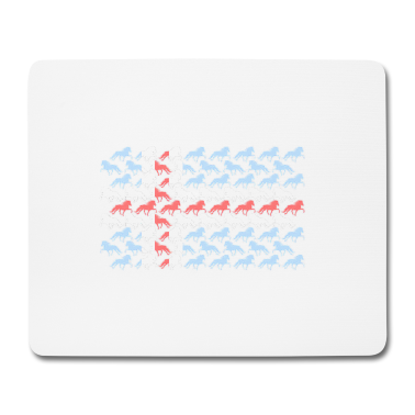 Pferde Mousepad - Pferd pferd vektor pferd zeichnungslinie