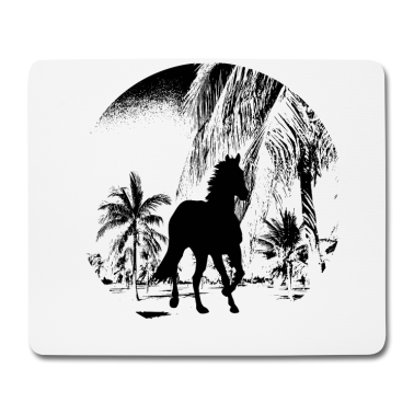Pferde Mousepad - Pferd Pferde Geschenk