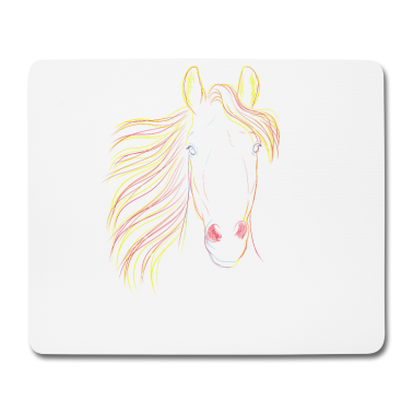 Pferde Mousepad - Pferd