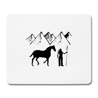 Pferde Mousepad - Pferd