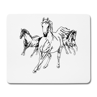 Pferde Mousepad - Pferde