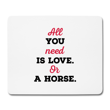 Pferde Mousepad - Pferd