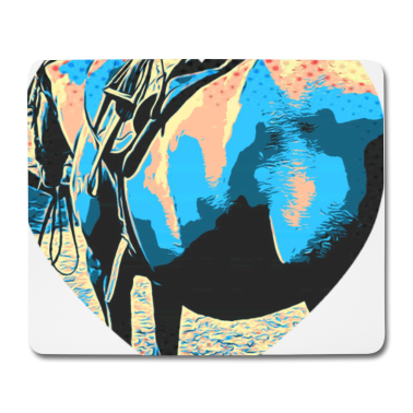 Pferde Mousepad - Pferd