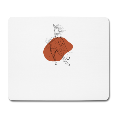 Pferde Mousepad - Pferd