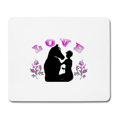 Pferde Mousepad - Pferd