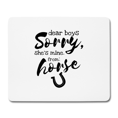 Pferde Mousepad - Pferde