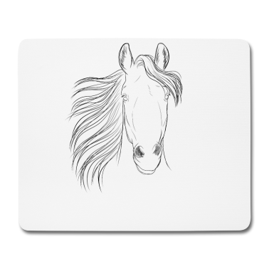 Pferde Mousepad - Pferd
