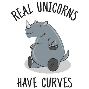 Motiv Real unicorns have curves