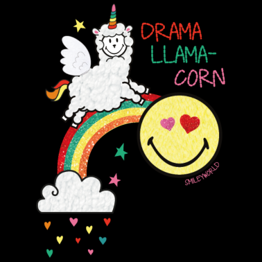 Motiv SmileyWorld Drama-Llama-Corn